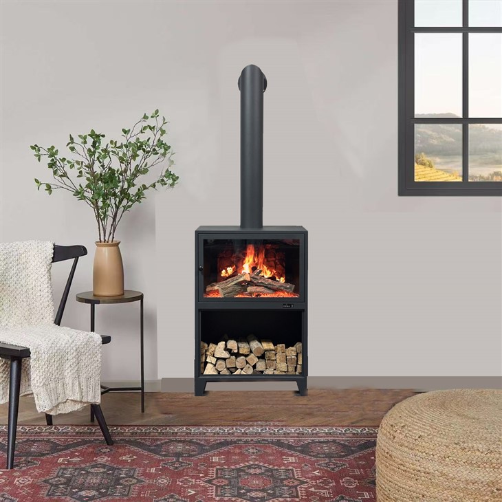 Samostojeći dimnjak kamina LCD