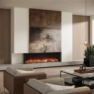 Električni kamin grijač sa zvukom čvaraka