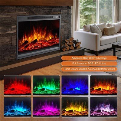 Square Electric Fires